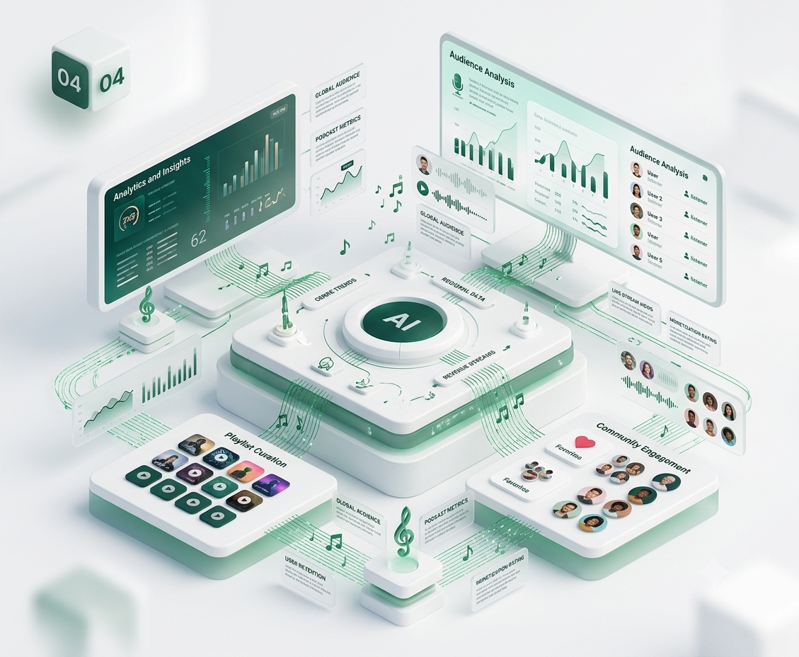 AI command center illustrating maturity analytics and insights